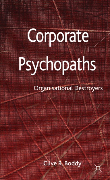 bokomslag Corporate Psychopaths