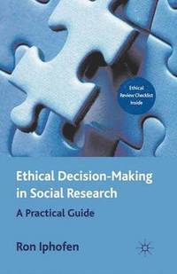 bokomslag Ethical Decision Making in Social Research