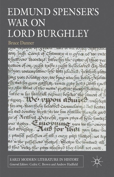 bokomslag Edmund Spenser's War on Lord Burghley