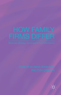 bokomslag How Family Firms Differ