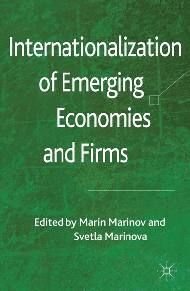 bokomslag Internationalization of Emerging Economies and Firms