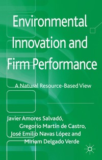 bokomslag Environmental Innovation and Firm Performance