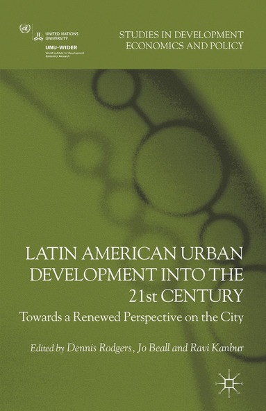 bokomslag Latin American Urban Development into the Twenty First Century