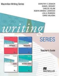 bokomslag Writing Series Teacher's Guide