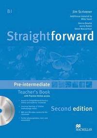 bokomslag Straightforward 2nd Edition Pre-Intermediate Level Teacher's Book Pack