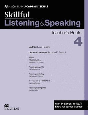 Skillful Level 4 Listening & Speaking Teacher's Book & Digibook Pack 1
