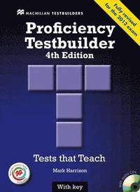 bokomslag Proficiency Testbuilder 2013 Student's Book without key & MPO Pack