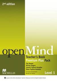 bokomslag openMind 2nd Edition AE Level 1 Teacher's Book Premium Plus Pack