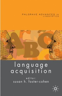 bokomslag Language Acquisition