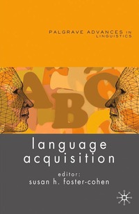 bokomslag Language Acquisition