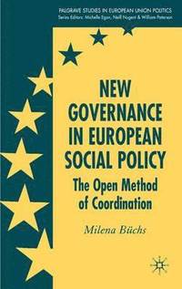 bokomslag New Governance in European Social Policy