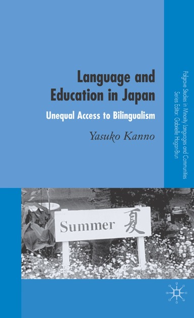 Y. Kanno - Language and Education in Japan, Inbunden