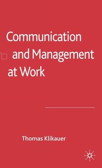 bokomslag Communication and Management at Work