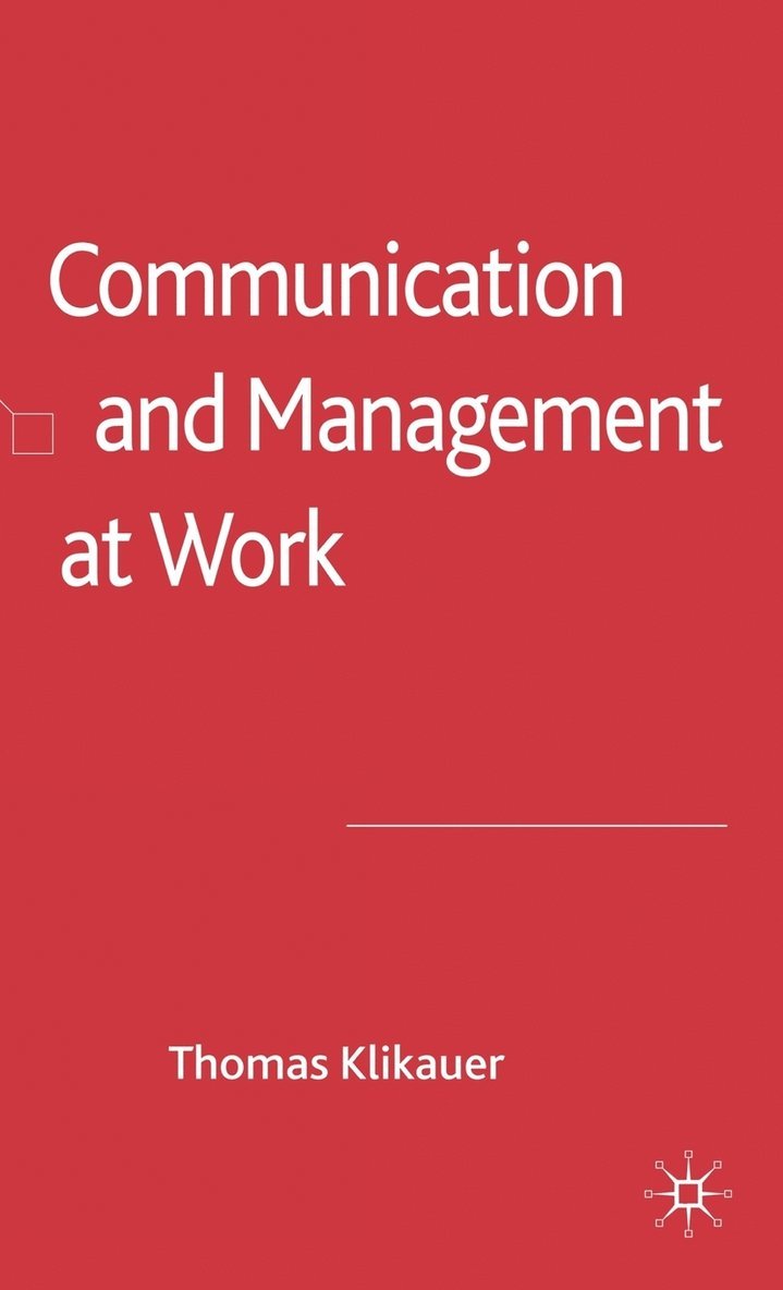 Communication and Management at Work 1