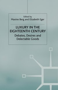 bokomslag Luxury in the Eighteenth Century
