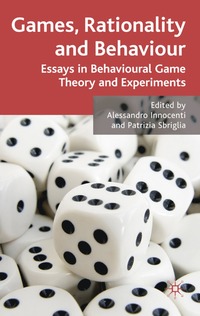 bokomslag Games, Rationality and Behaviour