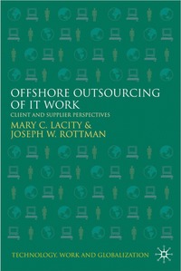 bokomslag Offshore Outsourcing of IT Work