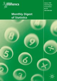 bokomslag Monthly Digest of Statistics Vol 743, November 2007