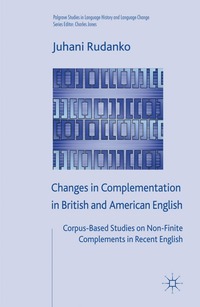 bokomslag Changes in Complementation in British and American English