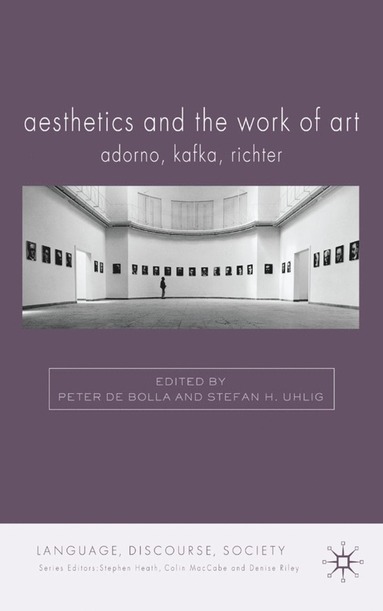 bokomslag Aesthetics and The Work of Art