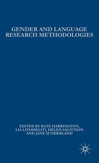 bokomslag Gender and Language Research Methodologies