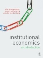bokomslag Institutional Economics: An Introduction