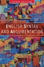 bokomslag English Syntax and Argumentation