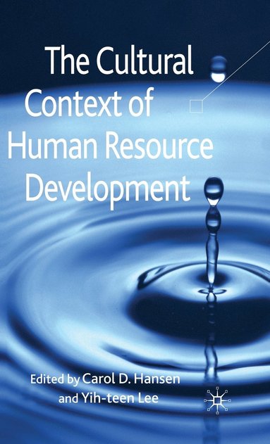 bokomslag The Cultural Context of Human Resource Development