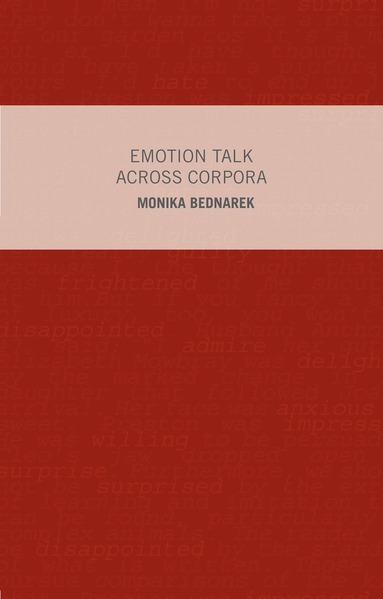 bokomslag Emotion Talk Across Corpora