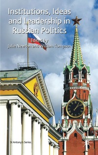 bokomslag Institutions, Ideas and Leadership in Russian Politics