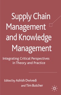 bokomslag Supply Chain Management and Knowledge Management