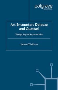 bokomslag Art Encounters Deleuze and Guattari
