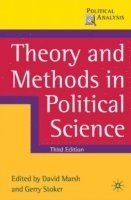 bokomslag Theory and Methods in Political Science
