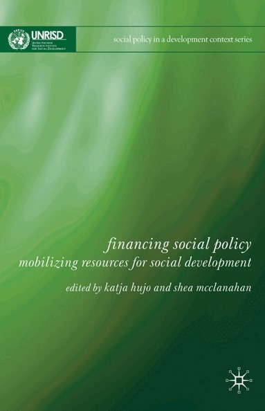 Katja Hujo, Shea McClanahan - Financing Social Policy, Inbunden