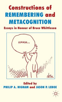bokomslag Constructions of Remembering and Metacognition