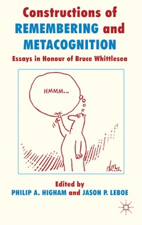 bokomslag Constructions of Remembering and Metacognition