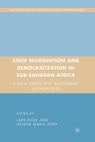 bokomslag State Recognition and Democratization in Sub-Saharan Africa