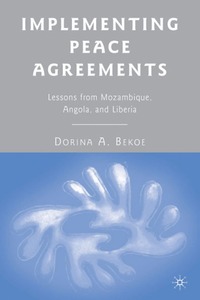 bokomslag Implementing Peace Agreements