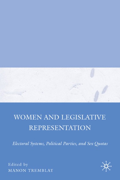 bokomslag Women and Legislative Representation