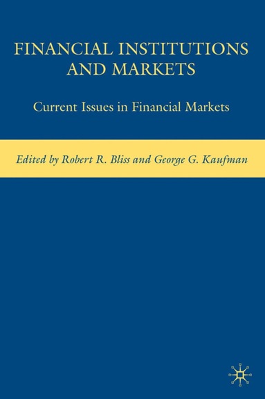 bokomslag Financial Institutions and Markets