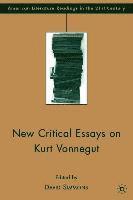 bokomslag New Critical Essays on Kurt Vonnegut