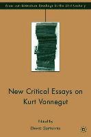 bokomslag New Critical Essays on Kurt Vonnegut