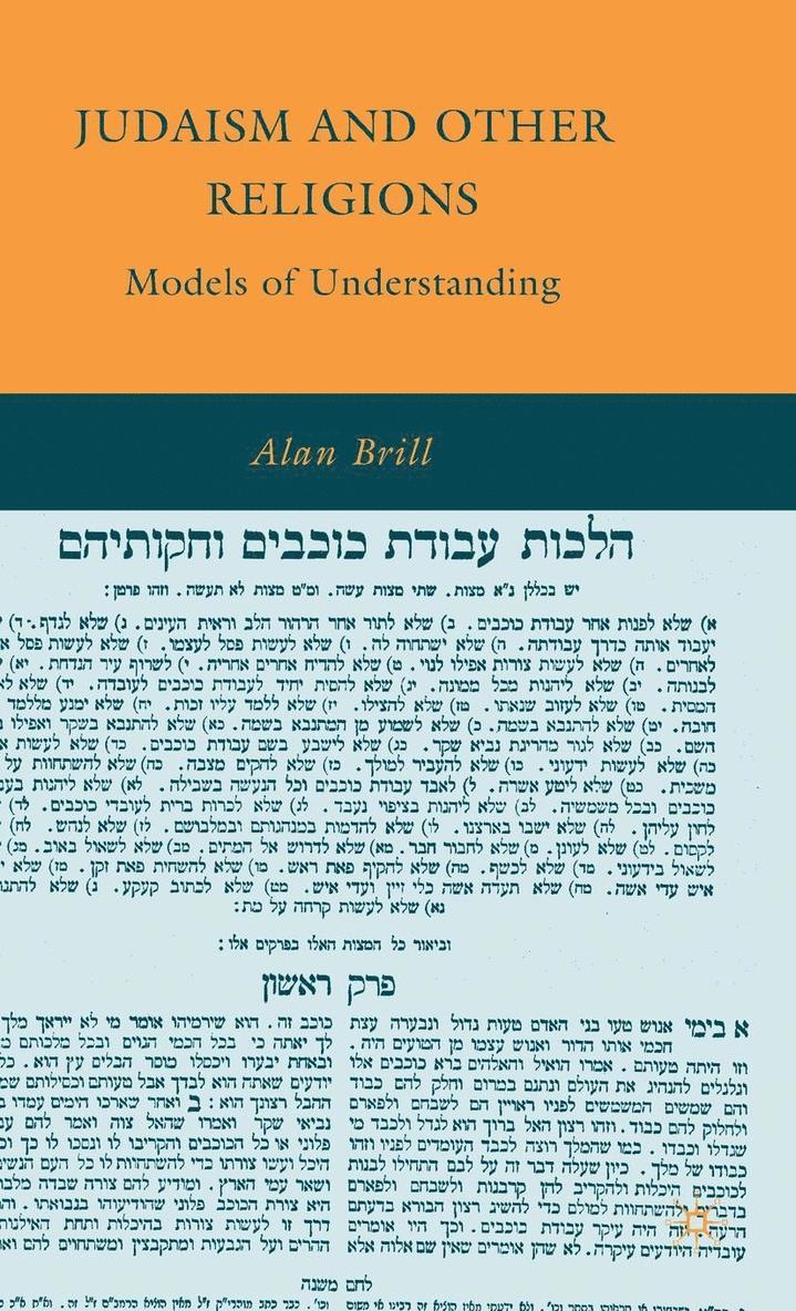Judaism and Other Religions: Models of Understanding
