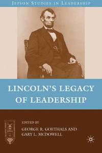 bokomslag Lincolns Legacy of Leadership