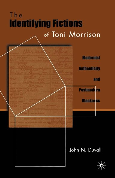 bokomslag The Identifying Fictions of Toni Morrison