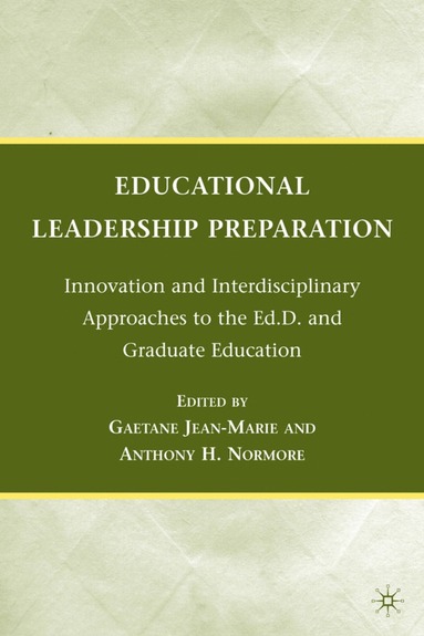 bokomslag Educational Leadership Preparation