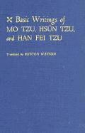 bokomslag Basic Writings of Mo Tzu, Hsn Tzu, and Han Fei Tzu