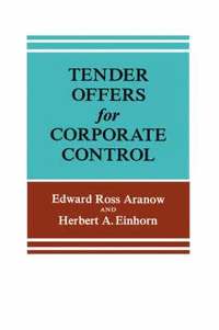 bokomslag Tender Offers for Corporate Control
