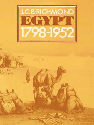 bokomslag Egypt 1798-1952: Her Advance Towards a Modern Identity