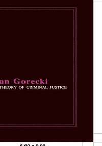 bokomslag A Theory of Criminal Justice